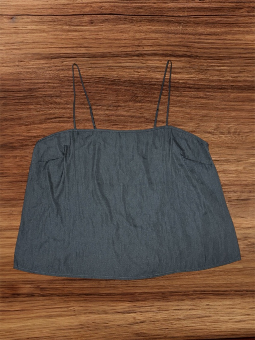 Old Navy Charcoal Gray Spaghetti-Strap Cami Size Large